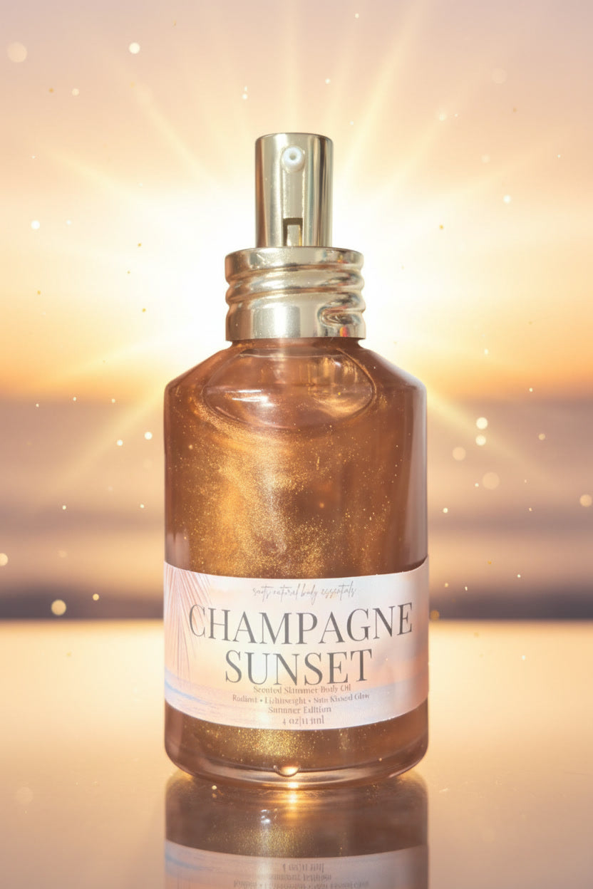 CHAMPAGNE SUNSET SHIMMER OIL