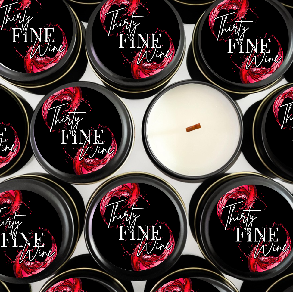 CUSTOM LUXURY CANDLE FAVORS